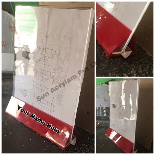 Paper Holders - Color: Transparent