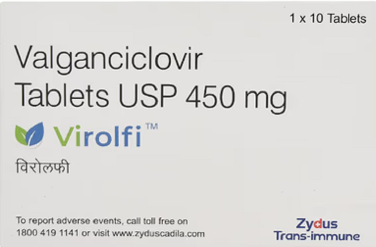 Virolfi 450mg Tablet - Letermovir Antiviral, Light Yellow Oval Film-coated, 28 Tablets Per Box, Oral Administration