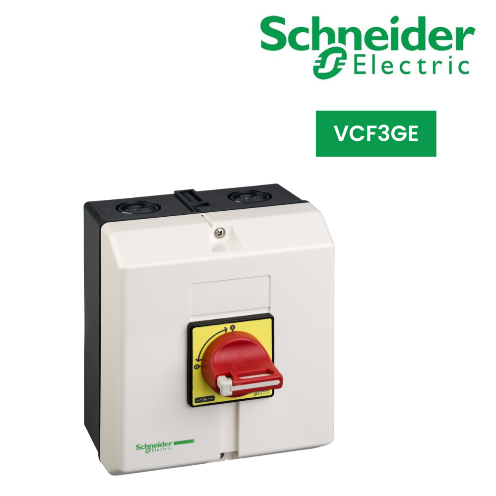 VCF3GE-TeSys Vario enclosed, emergency switch disconnector, 50A, IP65
