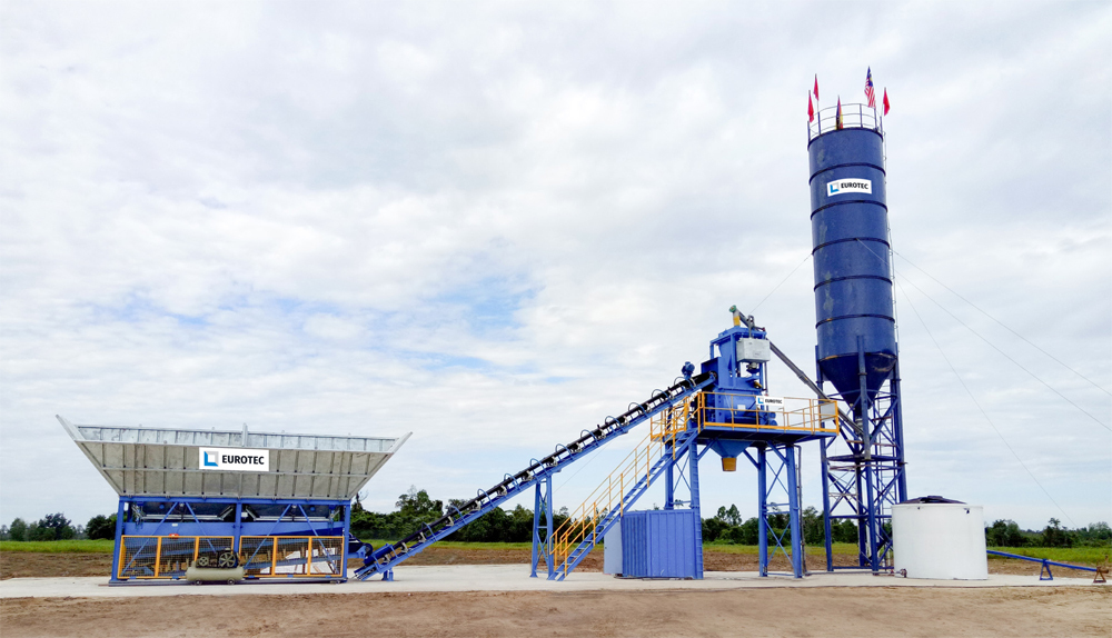 Eurotech Concrete Batching Plant - Feature: High Efficiency
