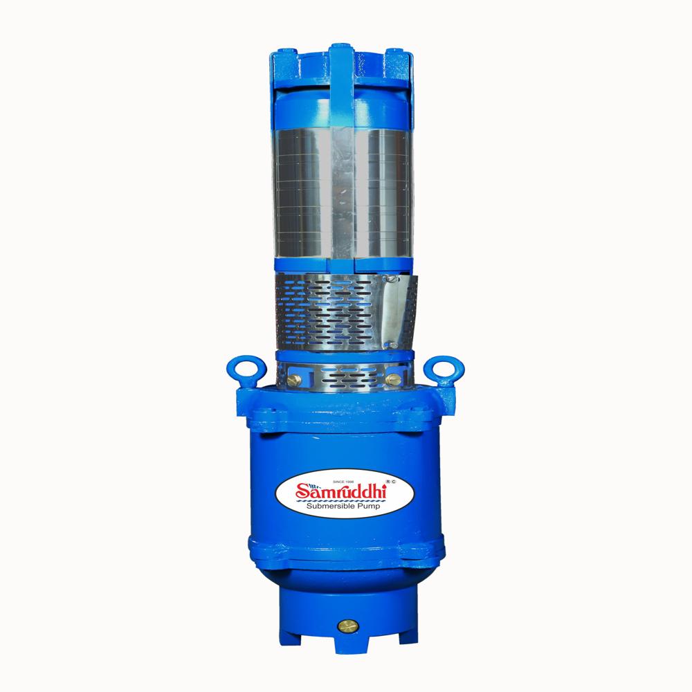 15Hp Vertical Openwell Submersible Pump Three Phase - Color: Silver
