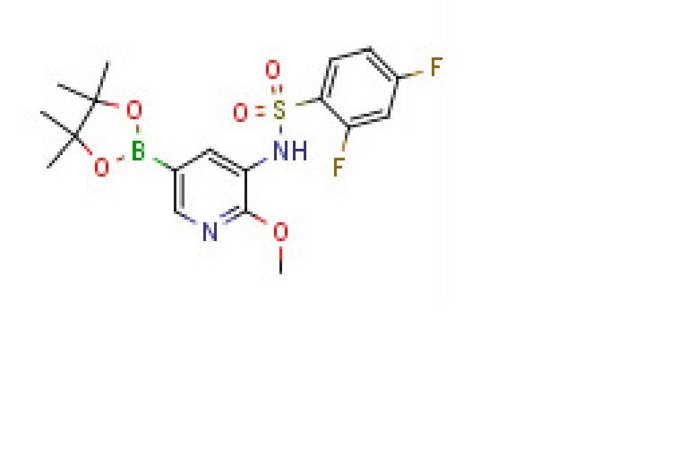 3-(2,4-Difluorophenylsulfonylamino)-2-methoxypyridine-5-boronic acid pinacol ester