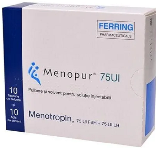 Menopur 75 Iu Injection - Physical Form: Liquid