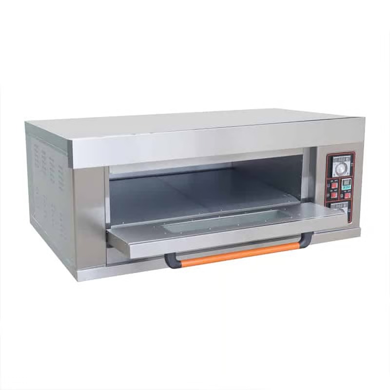 Single Deck 2 Tray Stone Base Oven
