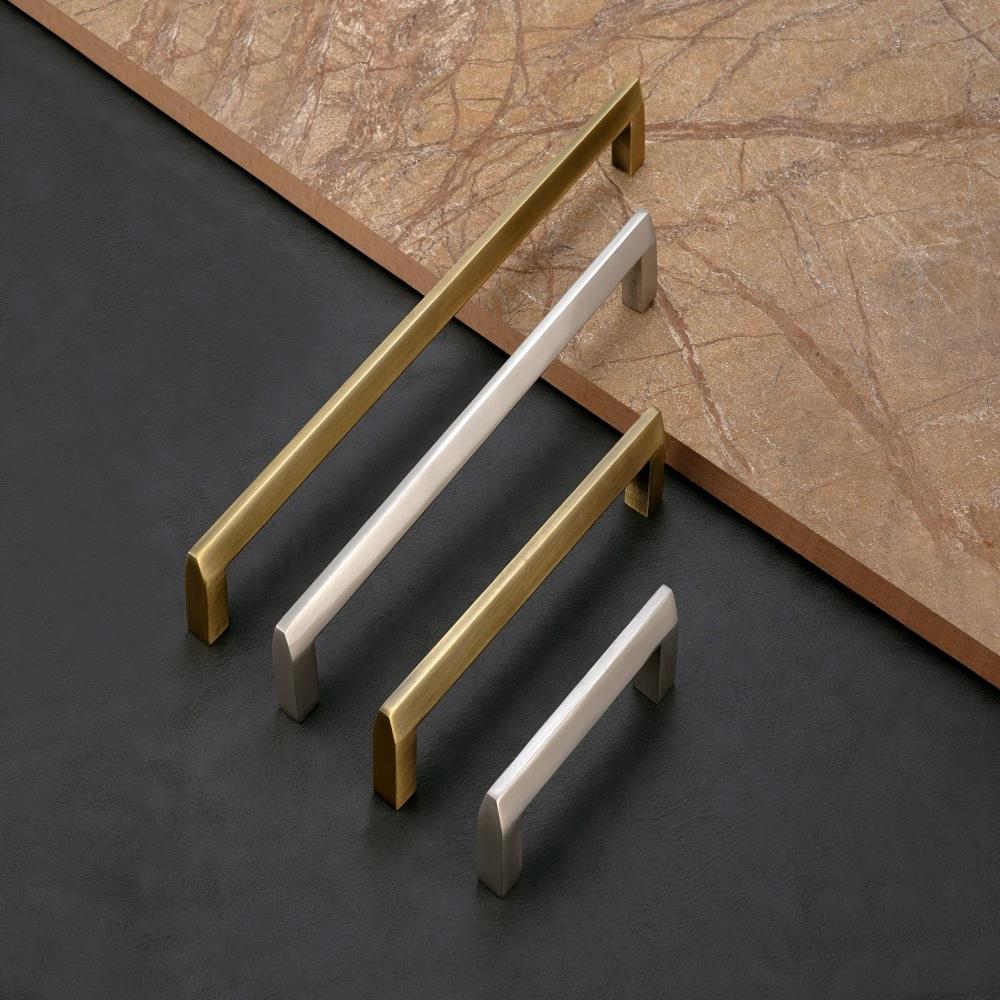 Stainless Steel Cabinet Handle - Color: Satin