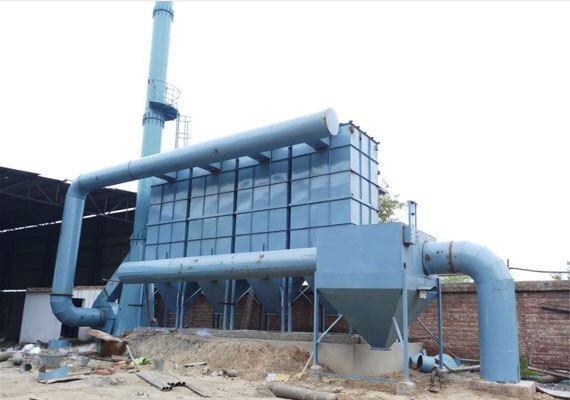Ofline Pulse Jet Bag Filter - Application: Cement