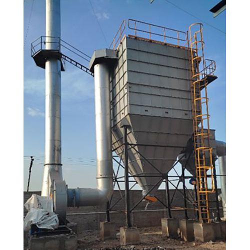 Online Pulse Jet Bag Filter - Application: Cement