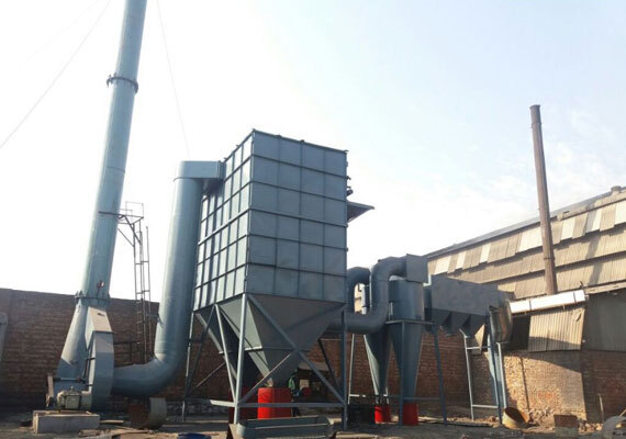 Online Industrial Pulse Jet Bag Filter - Application: Cement