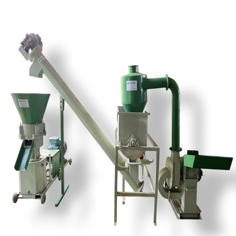 500kg 20hp Animal Feed Mill Plant - Automatic Grade: Semi-automatic