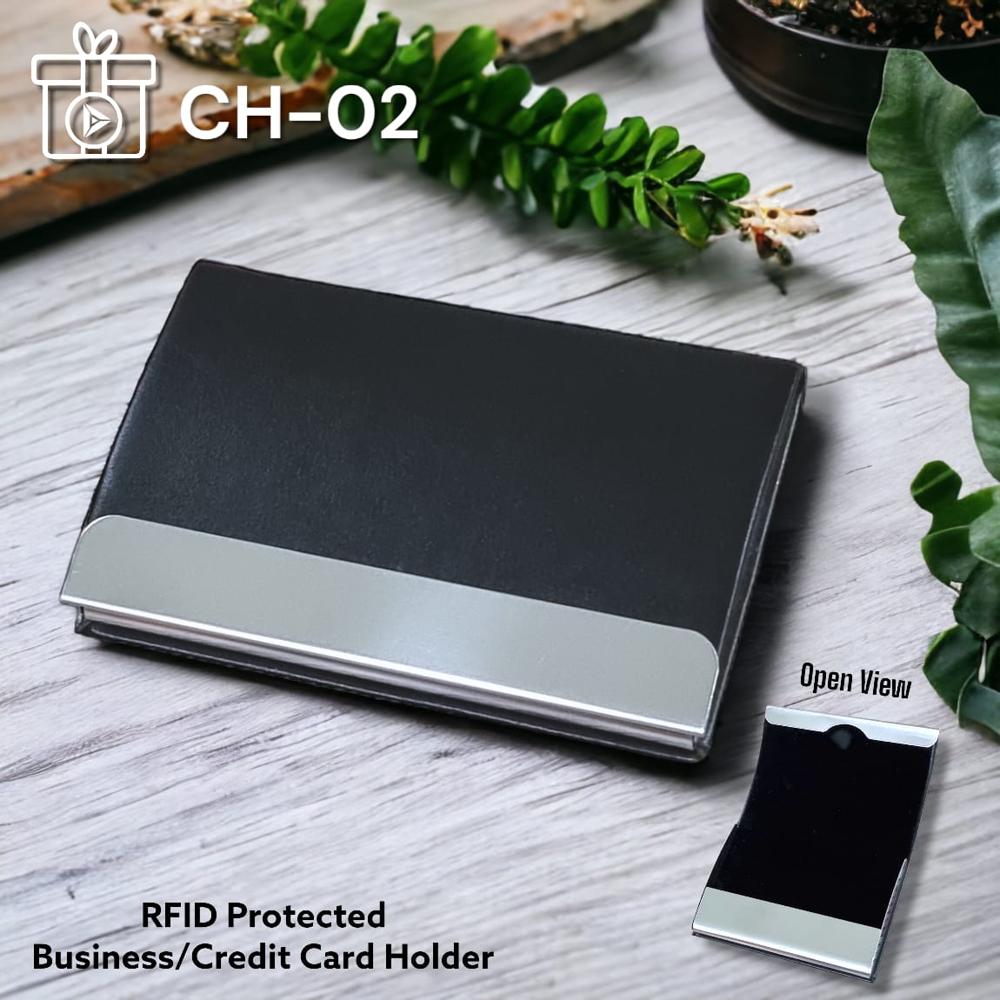 Rfid Protected Business/credit Card Holder - Color: Customized