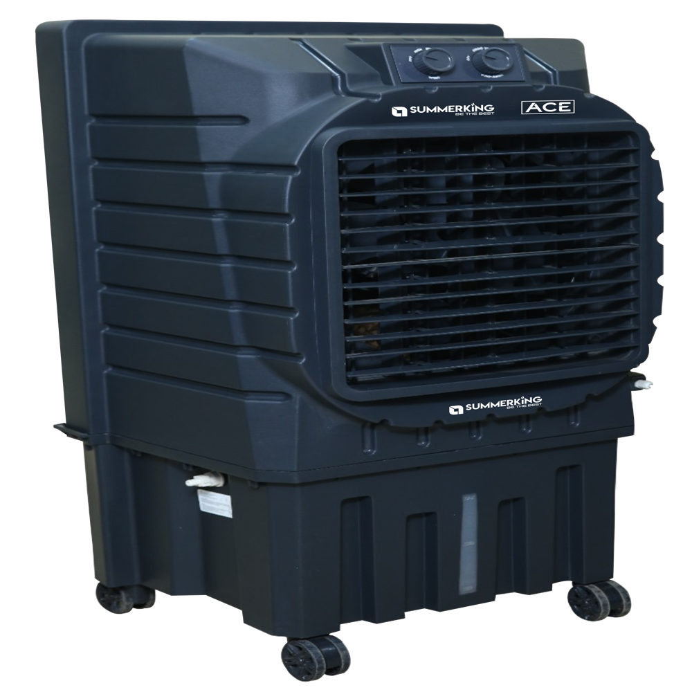Ace Plastic Air Cooler - Color: Gray