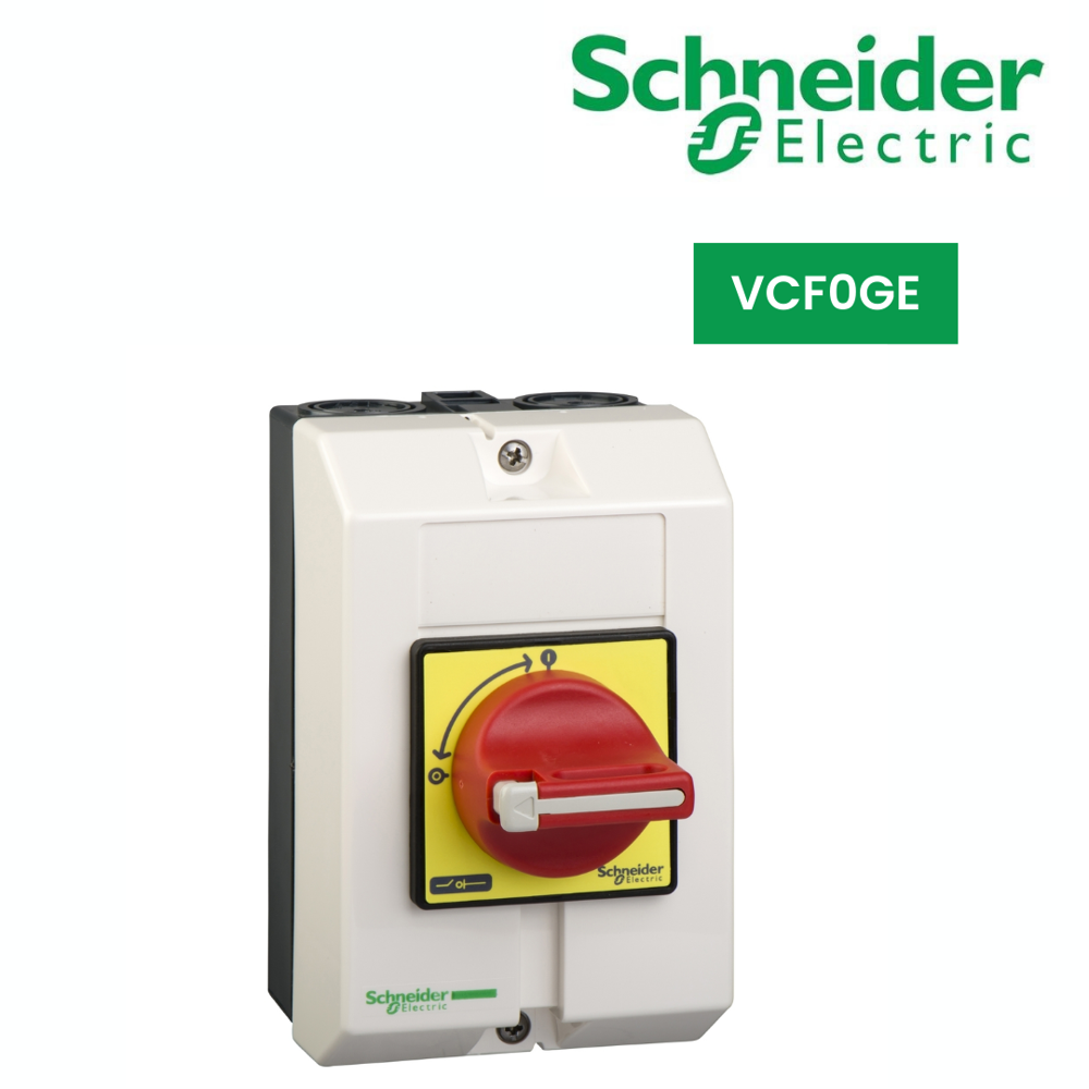 VCF0GE-TeSys Vario enclosed, emergency switch disconnector, 20A, IP65