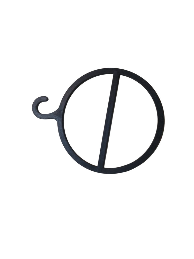 Round Scarp Hanger - Color: Black