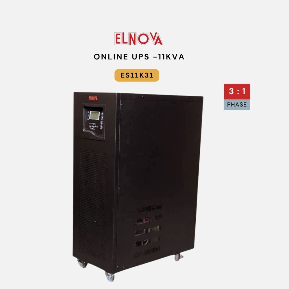 Elnova Online Ups 11kva Three Phase In Single Phase Out at Best Price ...