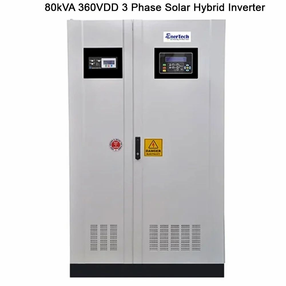 80Kva 360Vdd 3 Phase Solar Hybrid Inverter - Application: Industrial