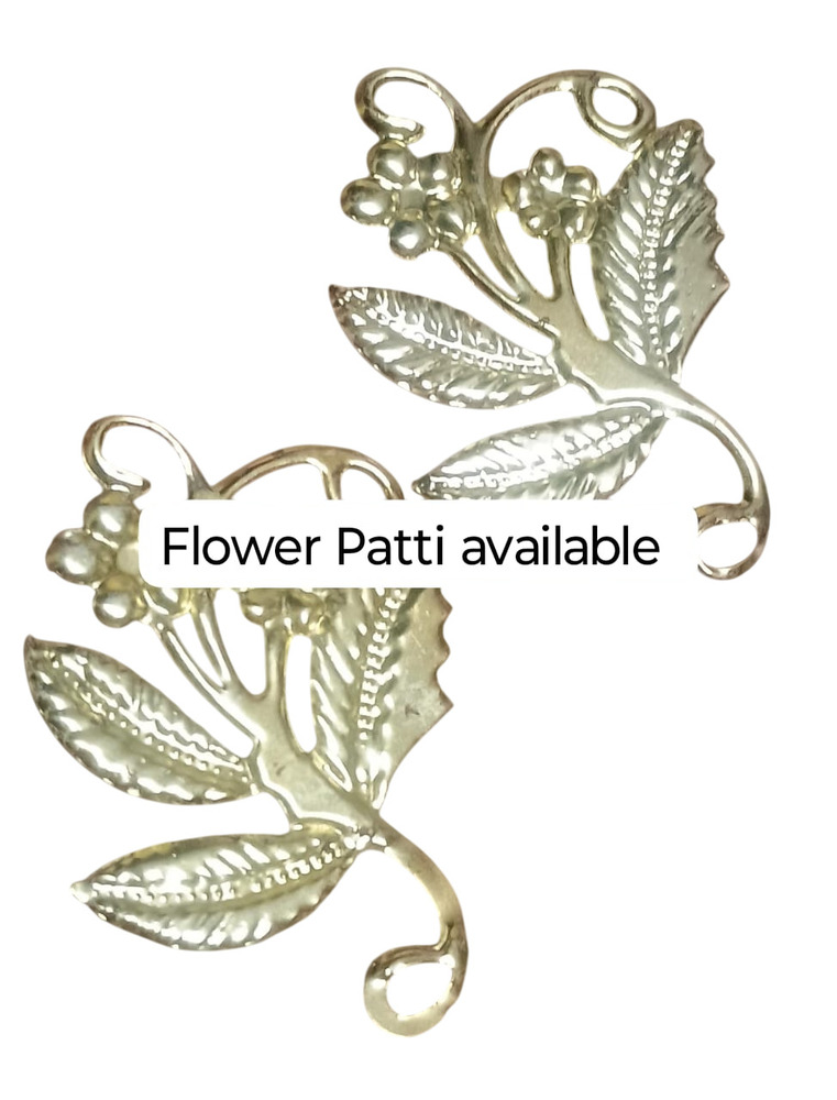 Flower Patti - Color: Golden