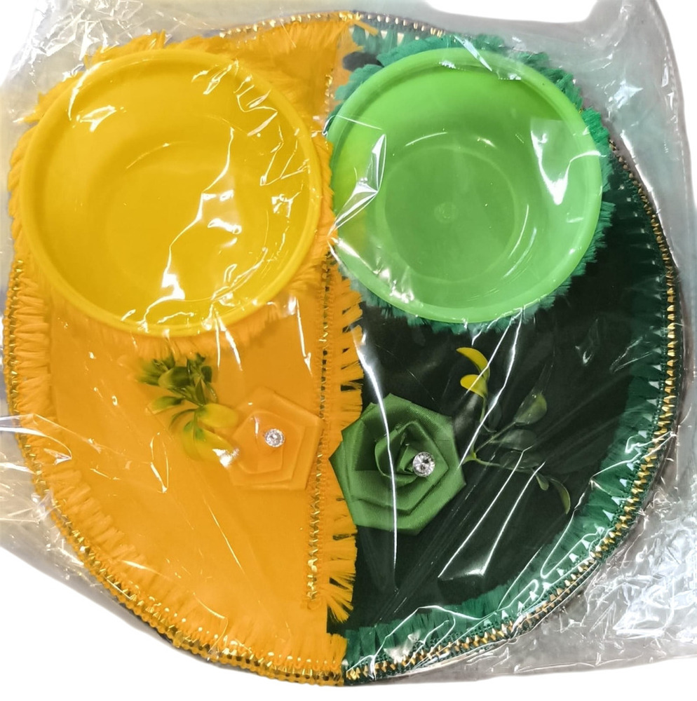 Pooja Thali - Color: Multicolor