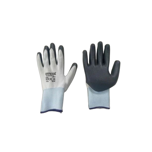 Metal Mesh Gloves - Color: White