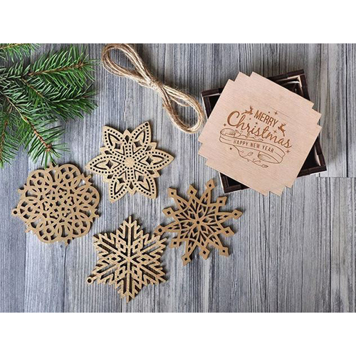 Wooden Gift For Christmas Decoration - Application: Residential & Commercial