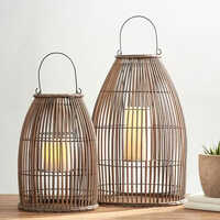 Rattan Outdoor Lantern - Color: Different Available