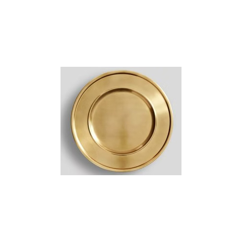 Brass Charger Plate - Color: Different Available