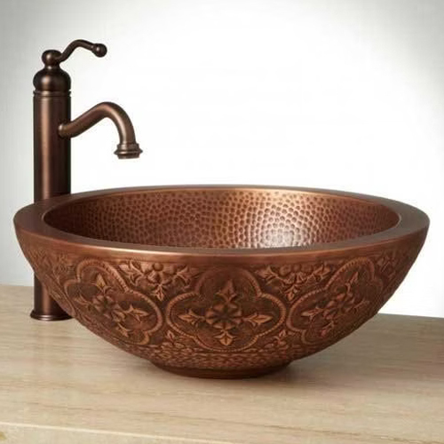 Copper Sink - Color: As Per Requirement
