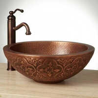 Copper Sink - Color: As Per Requirement
