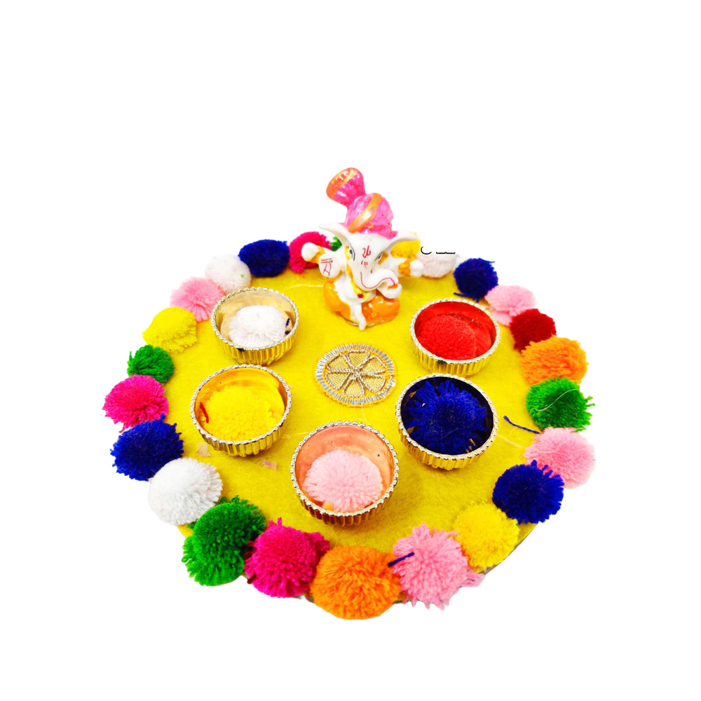 Jh-Rc-27 Roli Chawal Platers - Application: Home Decor