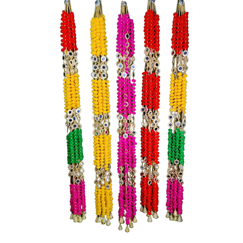 Wh-1 Pom-Pom Mirror Hangings - Application: Home Decor