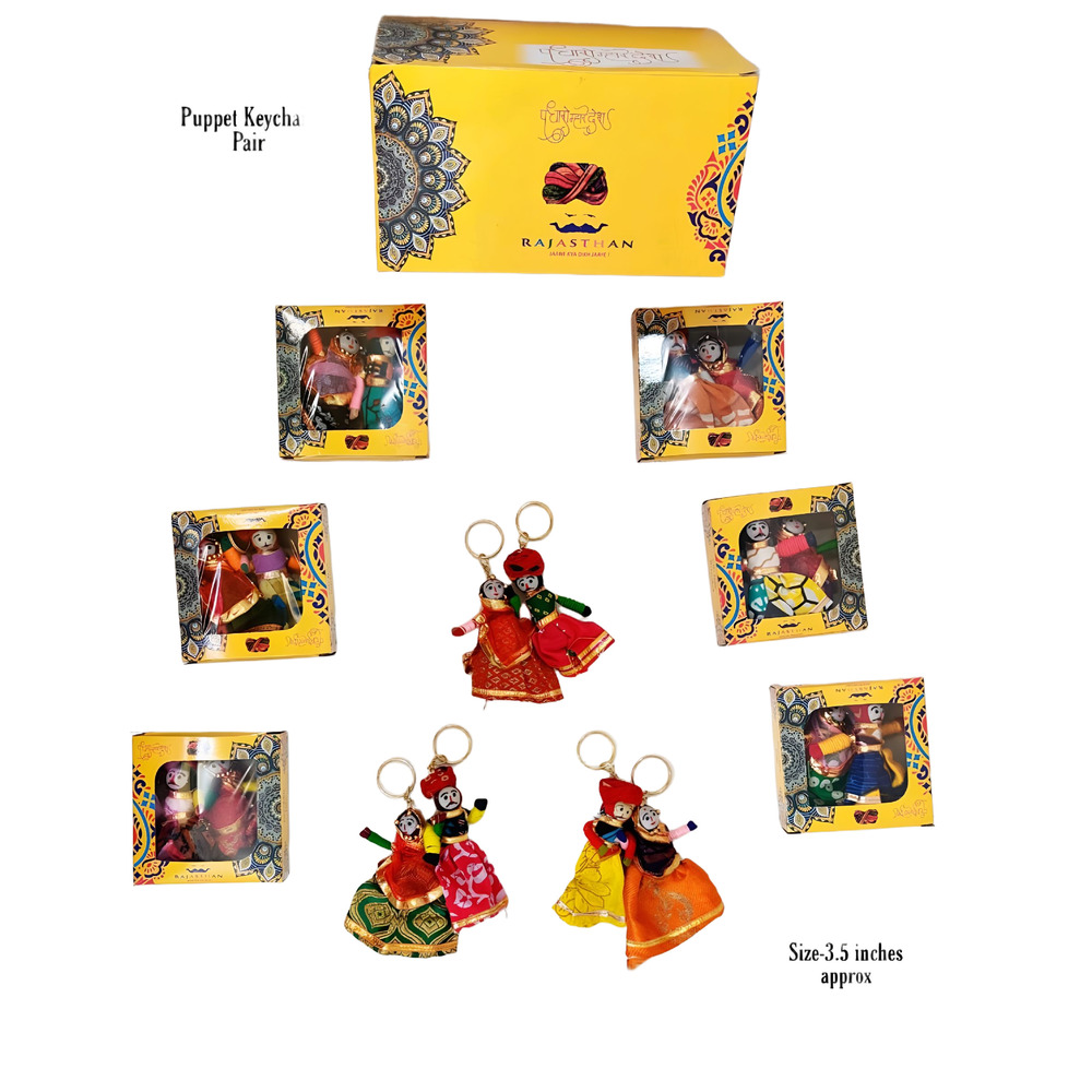 P1 Puppet Keychain Pair - Application: Home Decor