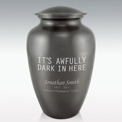 Solid Metal Urn - Color: Various Available