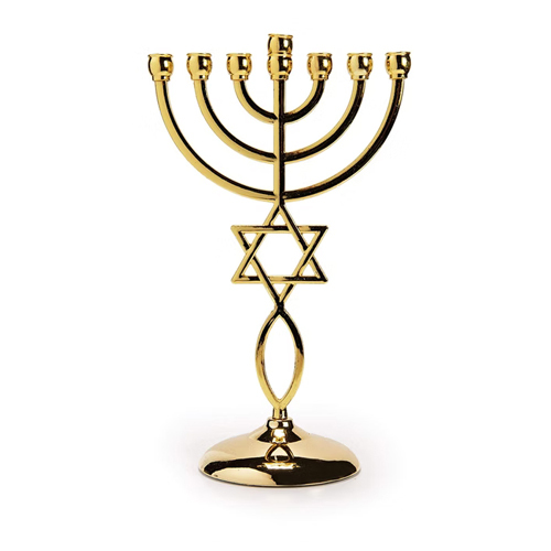 चर्च मेनोराह मोमबत्ती धारक
