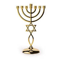 चर्च मेनोराह मोमबत्ती धारक