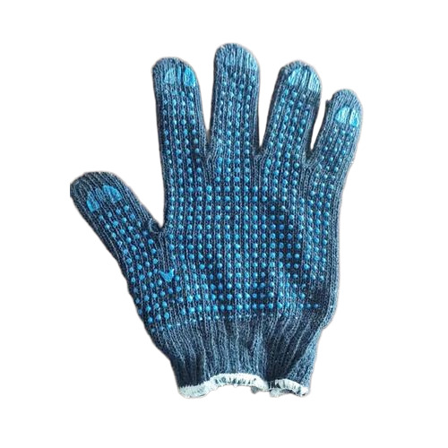 Dotted Hand Gloves - Color: Blue