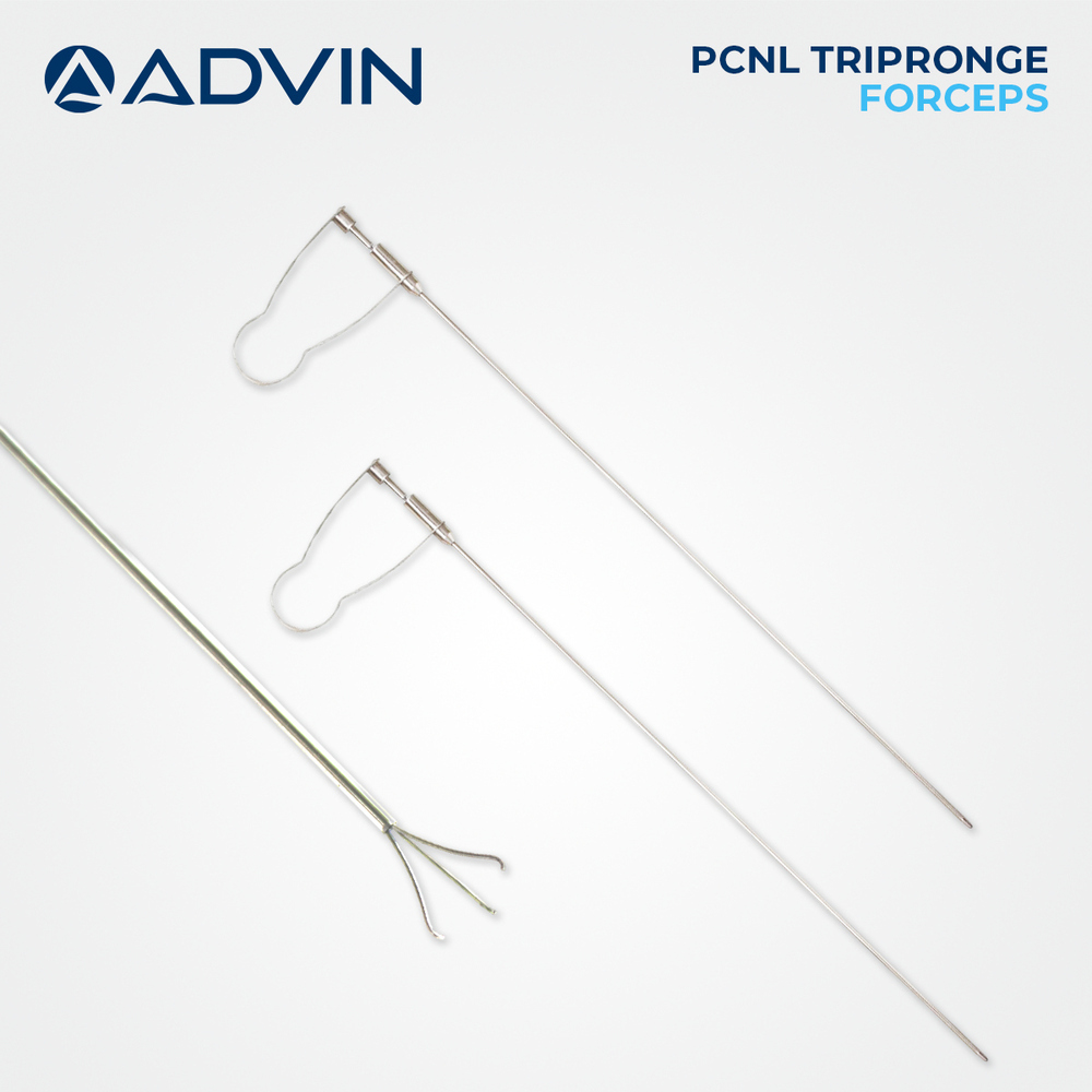 PCNL Tripronge Forceps Advin