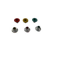 Aluminium Matka Half Color Eyelets - Color: Various Available