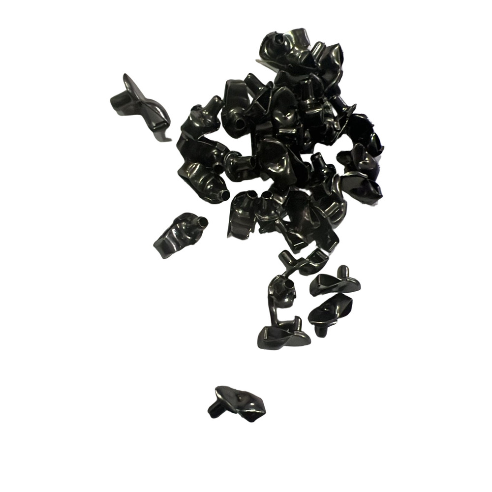 Hook Iron Black Nickel Eyelets - Color: Various Available