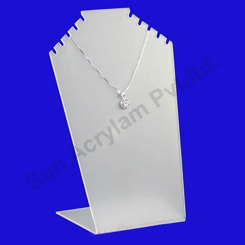 Acrylic Jewellery Display - Color: Silver