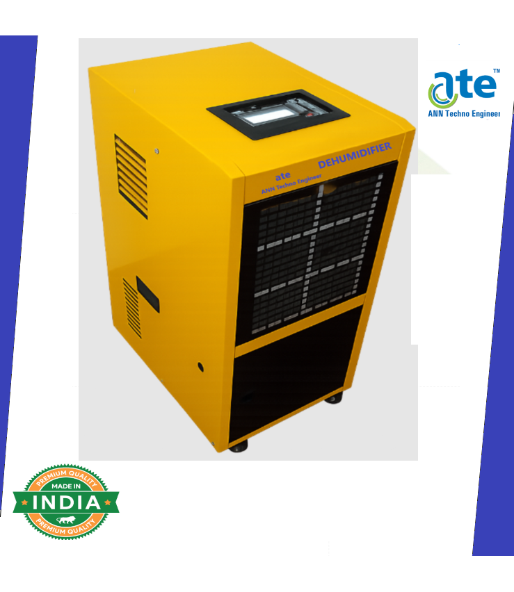 60 Liter Industrial Dehumidifier - Color: Black And White