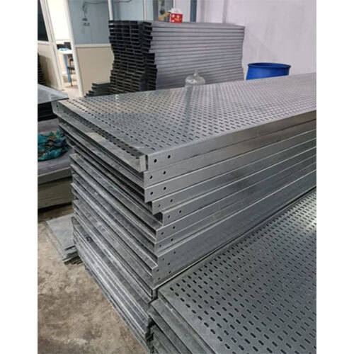 Steel Pre Galvanized Perforated Cable Trays - Warranty: 1 Year