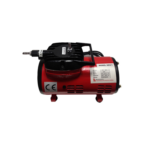 Hsv 1 Oil Free Vacuum Pump - Color: Red And Black