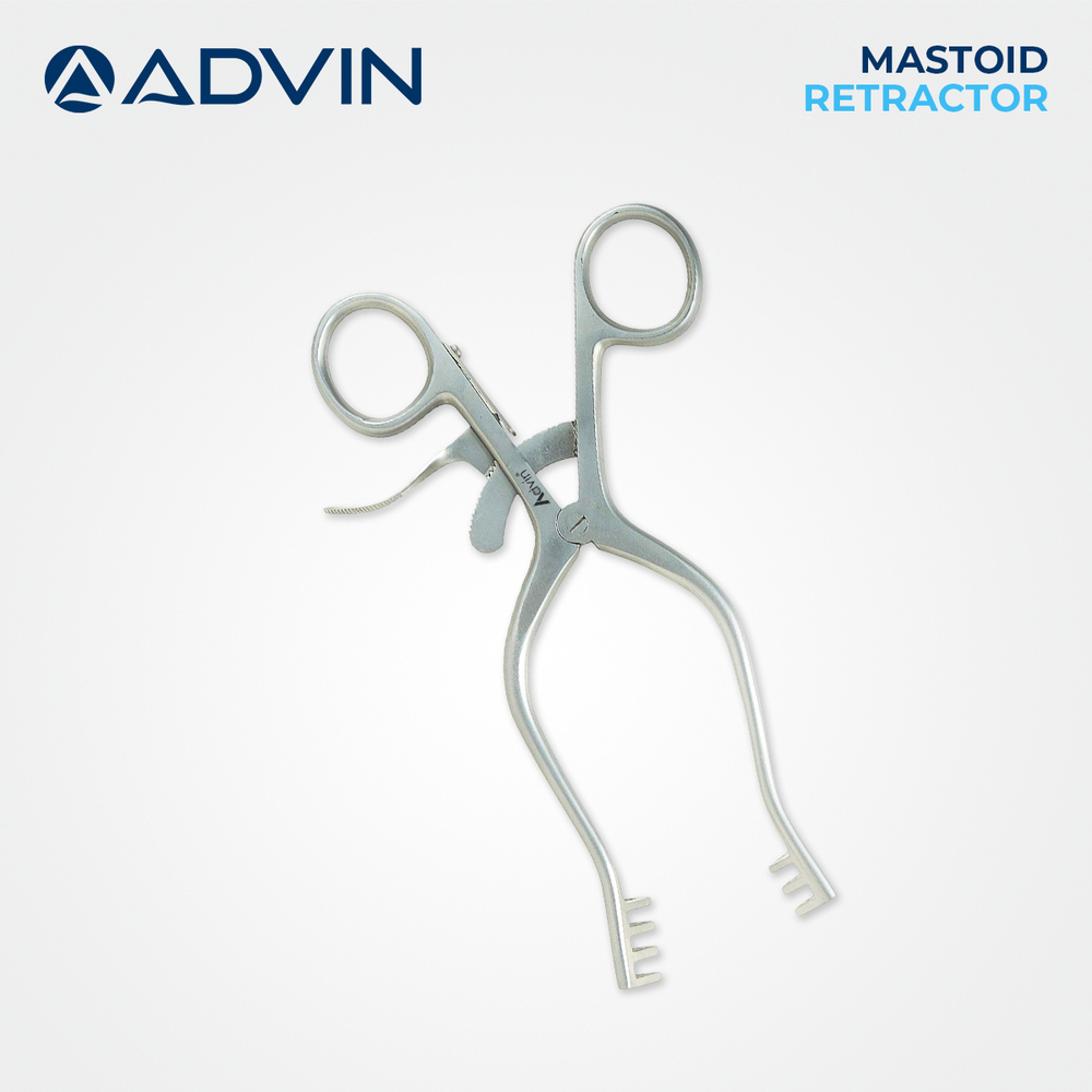 Mastoid Retractor Advin - High-grade Stainless Steel , Durable And Reusable, Autoclavable For Effective Sterilization, Ideal For Head And Neck Surgeries