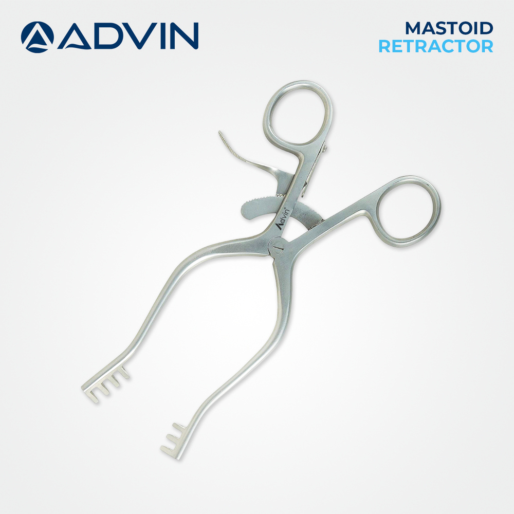 Mastoid Retractor Advin - High-grade Stainless Steel , Durable And Reusable, Autoclavable For Effective Sterilization, Ideal For Head And Neck Surgeries