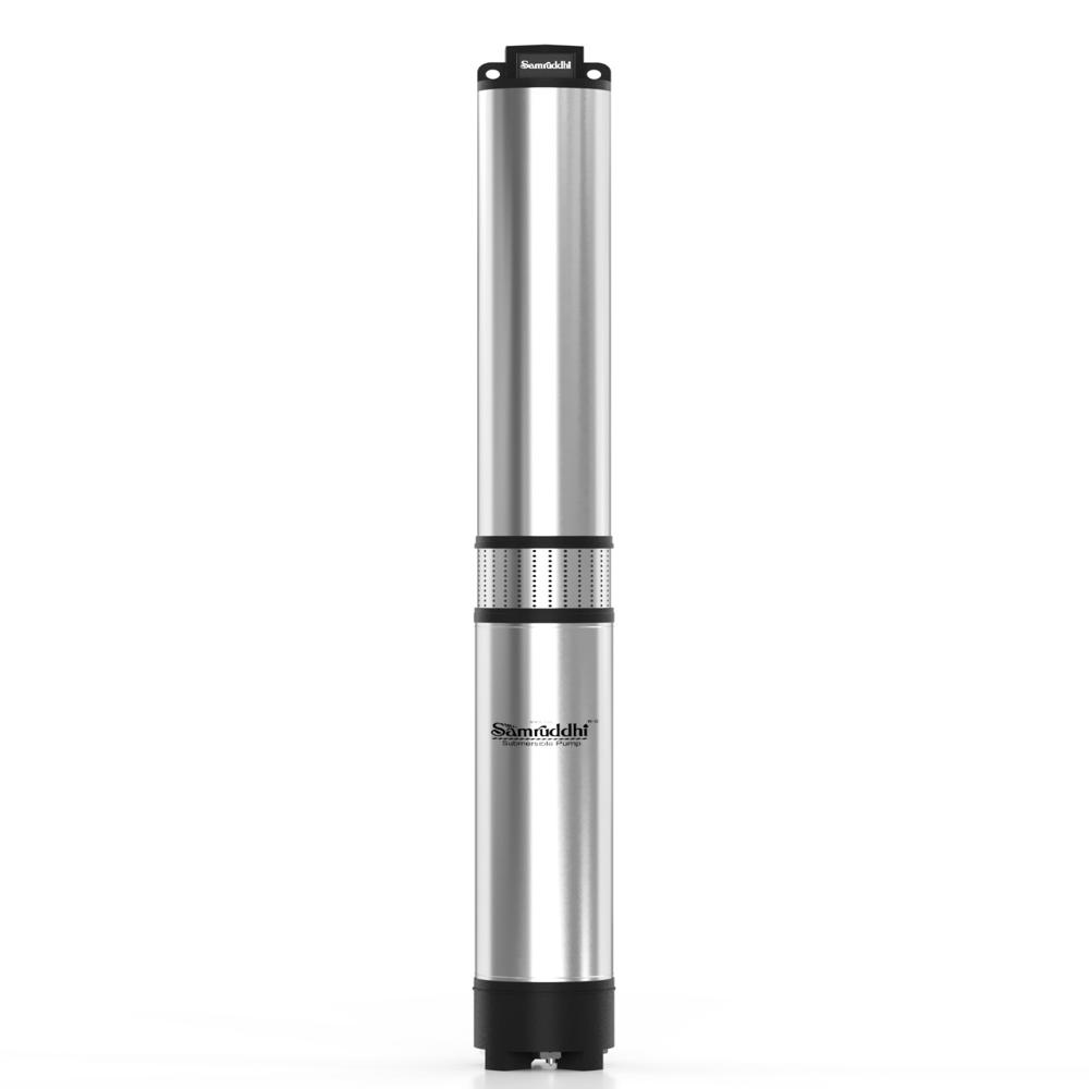 6Hp V4 Submersible Pump - Color: Silver
