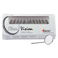 Gdc Mouth Mirror Tops Plain Pack Of 12 Pcs - 5 (mmtp5) - Color: Silver