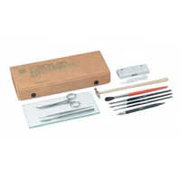 Shofu Porcelain Instruments Kit - Color: Silver