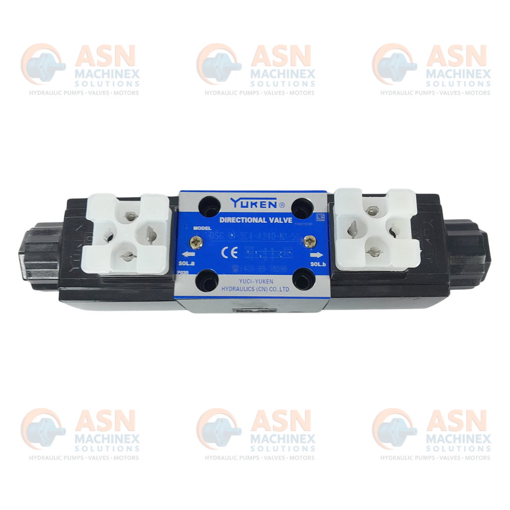 Yuken Hydraulic Control Valve - Color: As Per Demand
