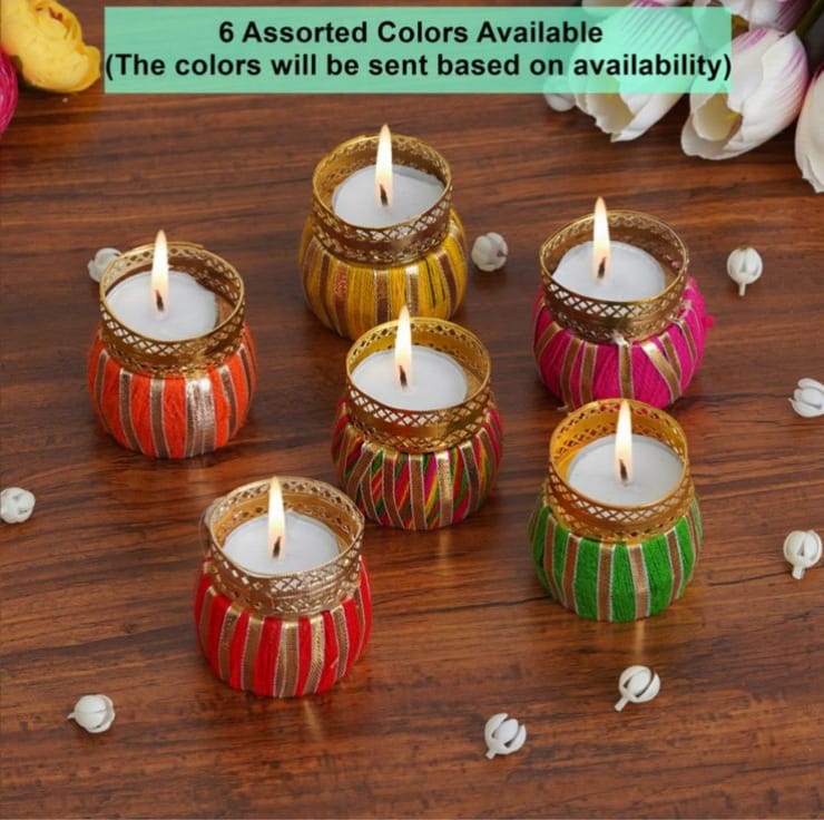 Tea light candle holders