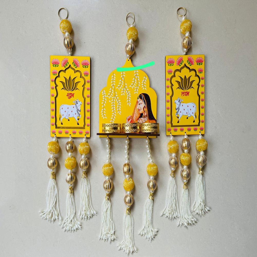 Shubh labh hanging