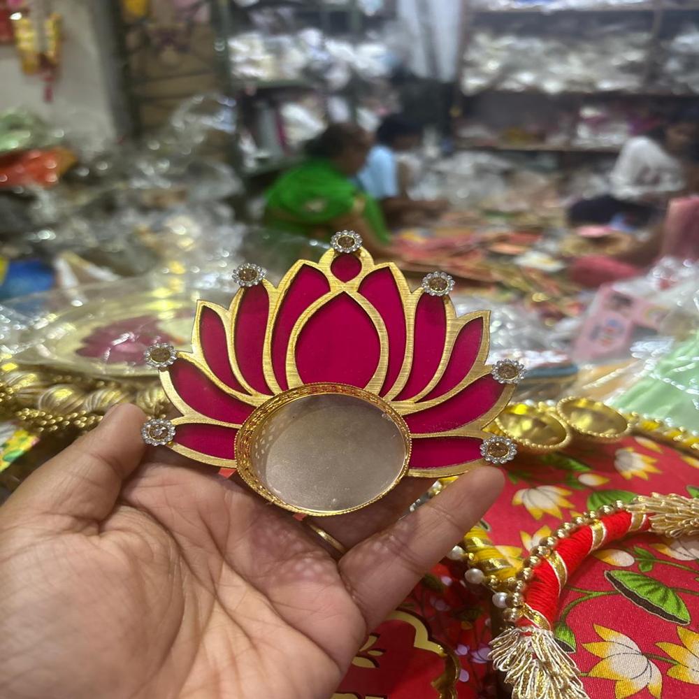 Lotus tea light candle holders